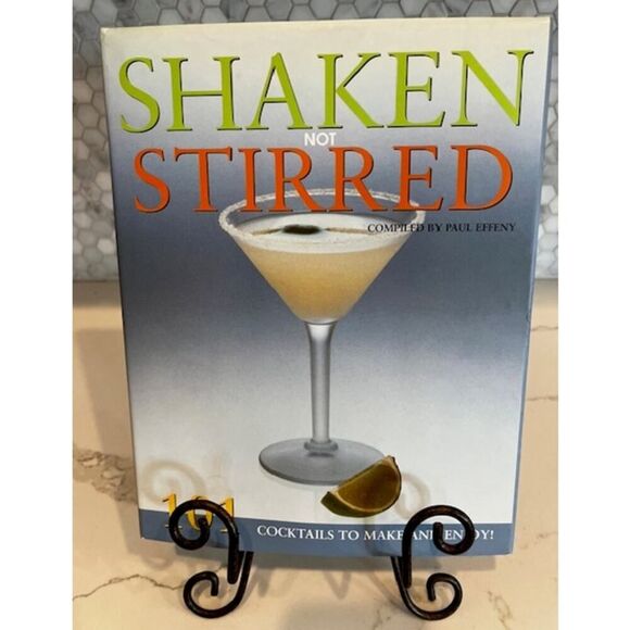 Shaken Not Stirred: 101 Cocktails to Make & Enjoy - NEW Hardcover - Picture 2 of 4